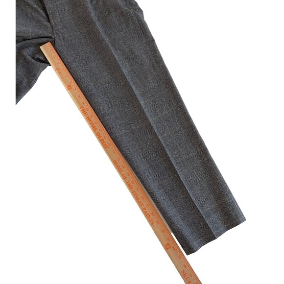 Jos. A. Bank 1905 Dress Pants Men's 38RX29 Gray Wool Blend Flat Front - Picture 9 of 10